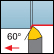 Ext. Positive Trigon 60&deg;Approa