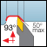 Ext. 35&deg; Diamond 93&deg; Approach