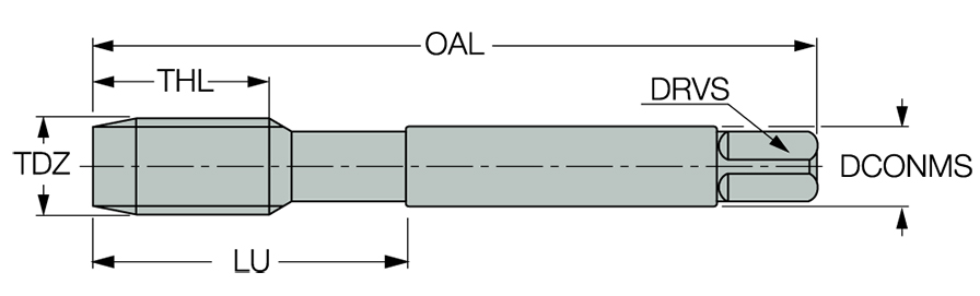 TPGN M-5X0.8-H HETC