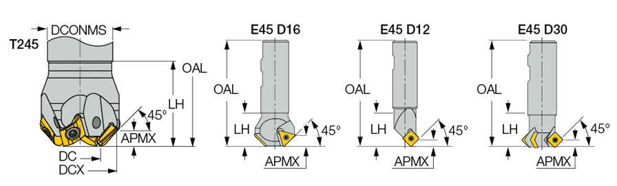 E45 D30-W32